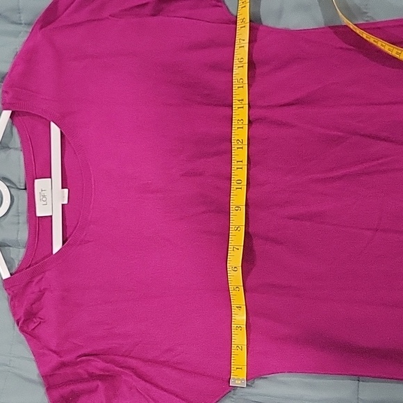 LOFT 3/4 Sleeve Scoop Neck Sweater - Picture 8 of 10